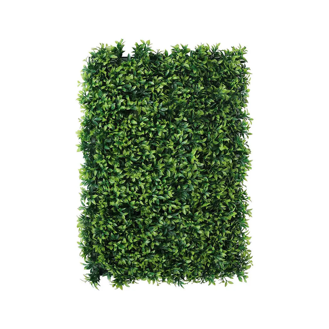 10pcs Artificial Boxwood Hedge Fence Fake Vertical Garden