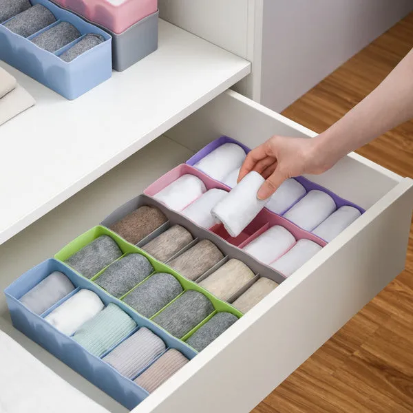 1371 Dividers Tray Organizer Clear Plastic Bead Storage Tray (Multicolour)