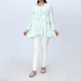 1PC- Printed Grip Silk Top PS4294