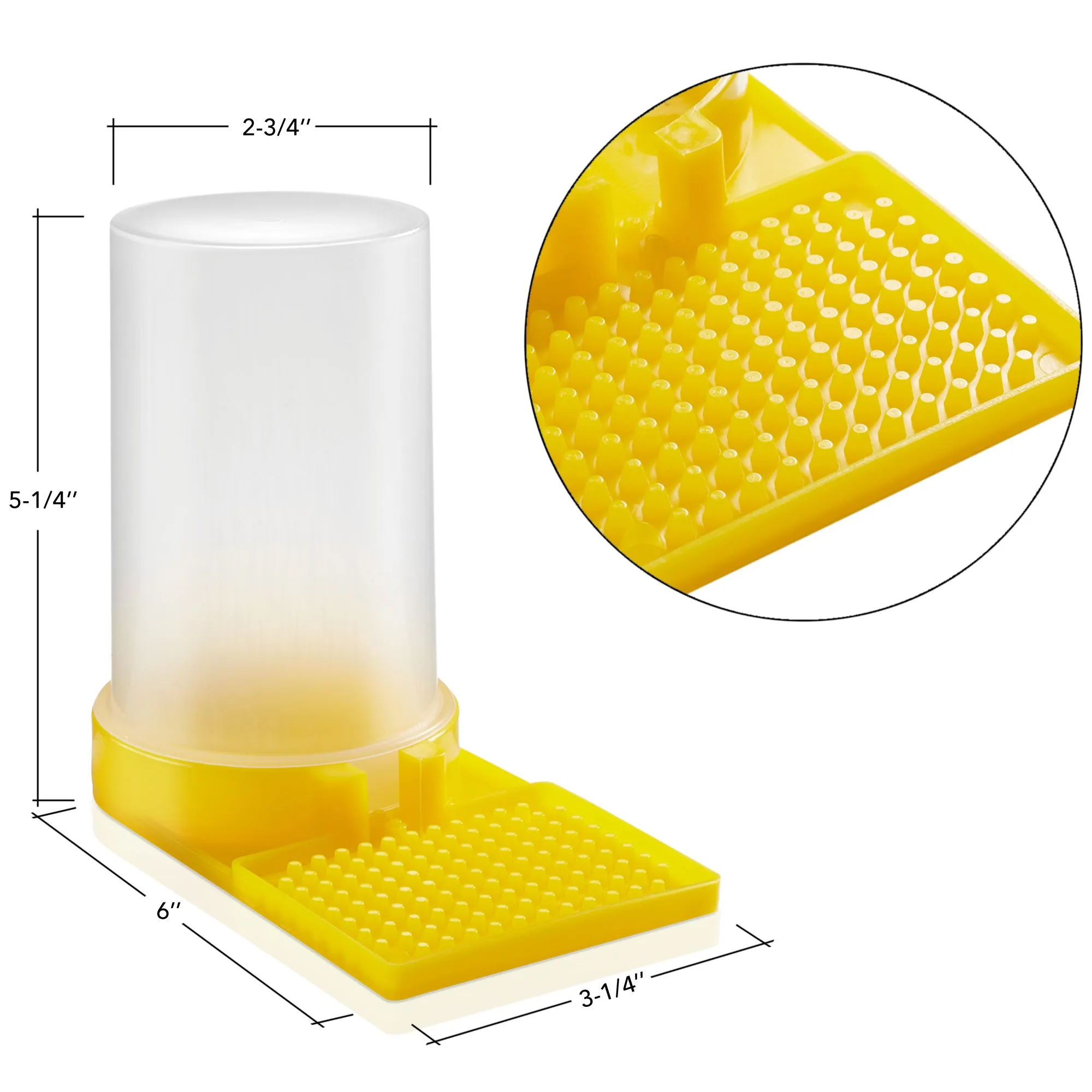 2 PK Beehive Water Dispenser, Bee Hive Entrance Feeder Beekeeping Tool