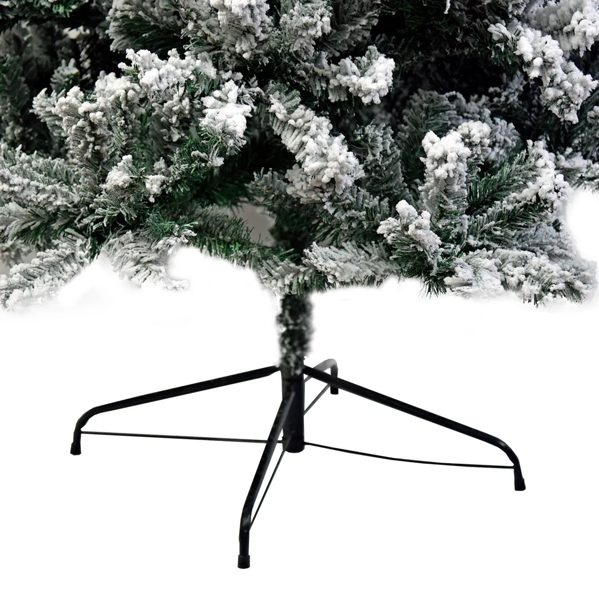 240cm Snow-Tipped Full Artificial Christmas Tree, 1500 Tips