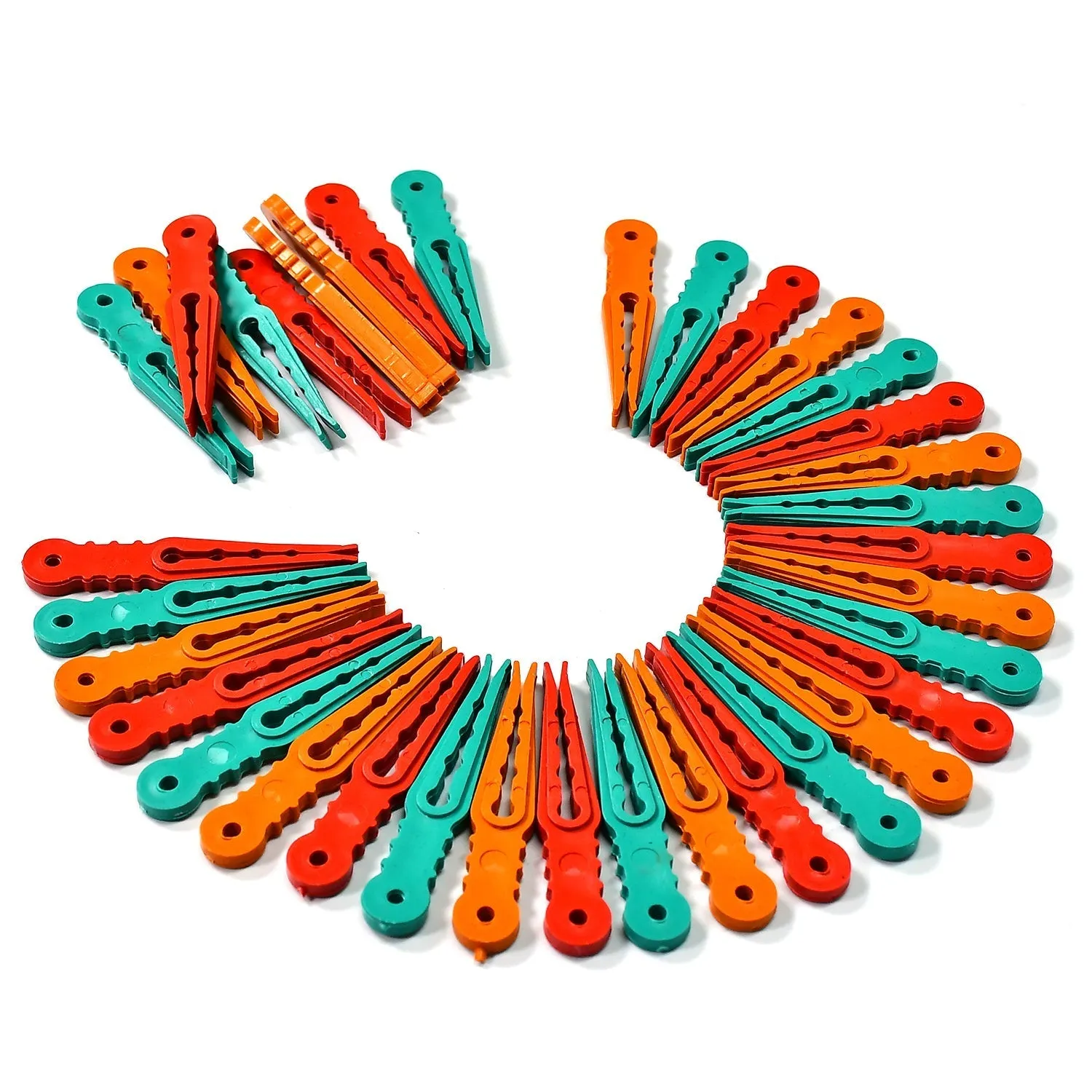 36Pcs MULTIPURPOSE PLASTIC CLOTH HANGING PEGS / CLIPS - 36 PCS