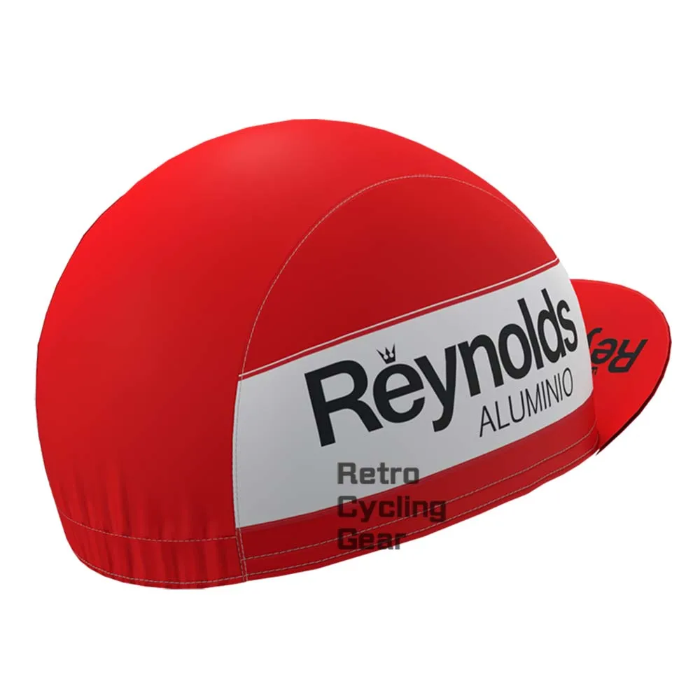 43 red Reynolds Retro Cycling Cap