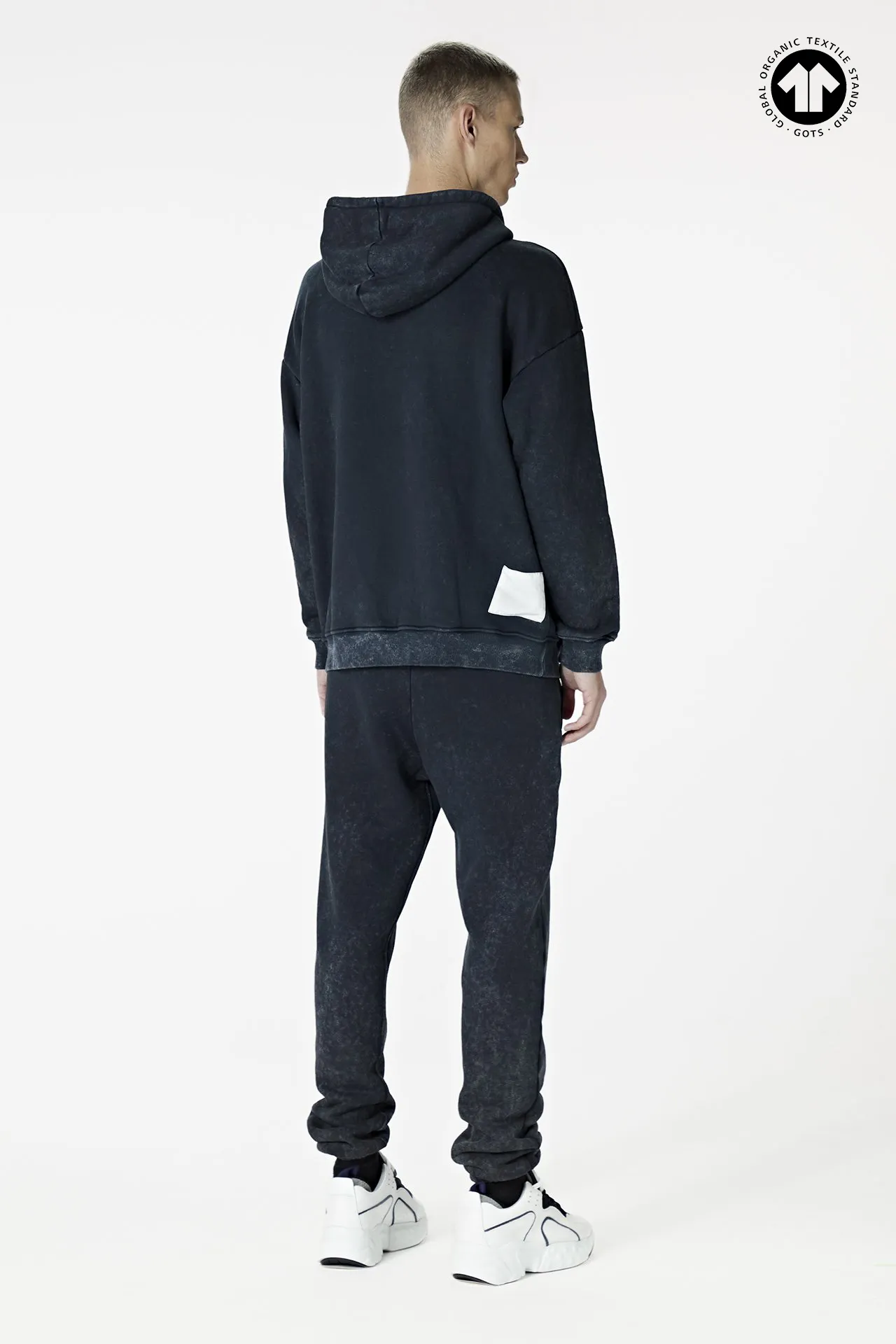 530 Washed Black Hoodie (Man)