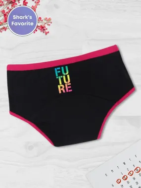 Anti-Microbial Lining D'chica Future Print Period Panties – Eco-Friendly & No Pad Required