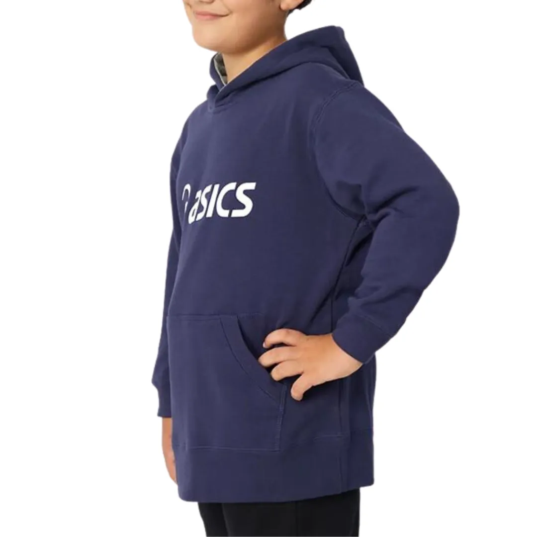 Asics Kids Fleece Hoodie - Indigo Blue