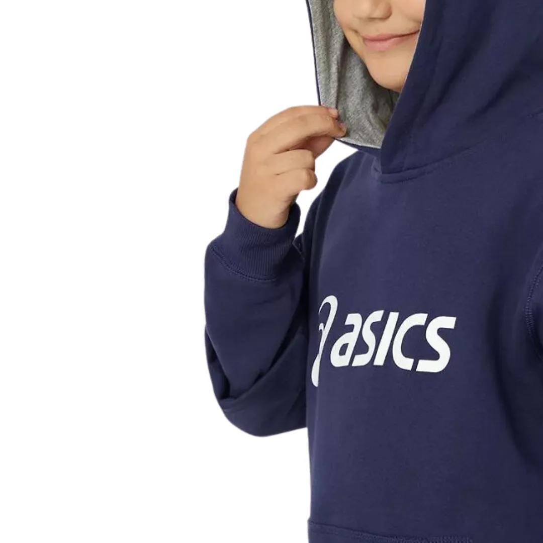 Asics Kids Fleece Hoodie - Indigo Blue