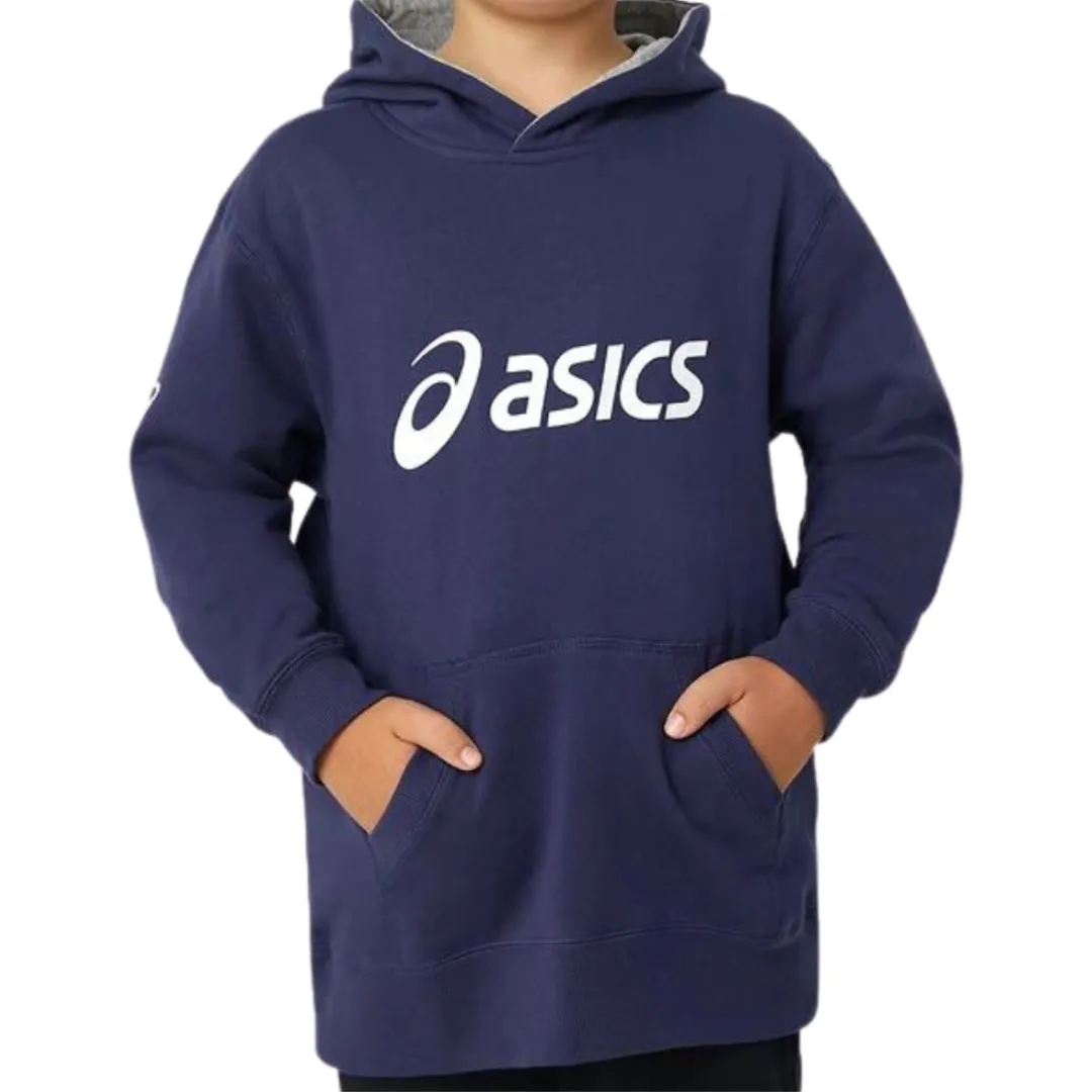 Asics Kids Fleece Hoodie - Indigo Blue