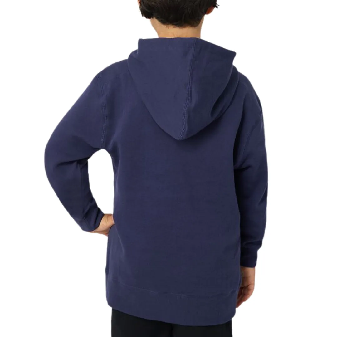 Asics Kids Fleece Hoodie - Indigo Blue