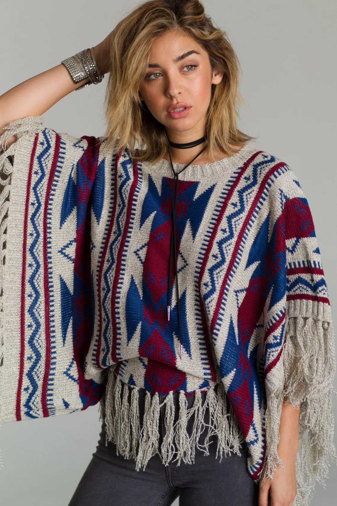 Aztec Dreams Poncho