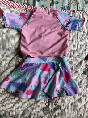 Baby Swim Suit - Skirt Top with Underwear