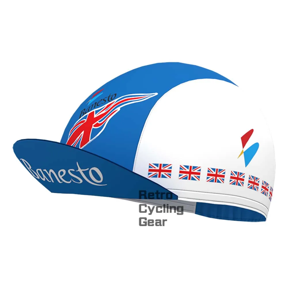 Banesto blue Retro Cycling Cap