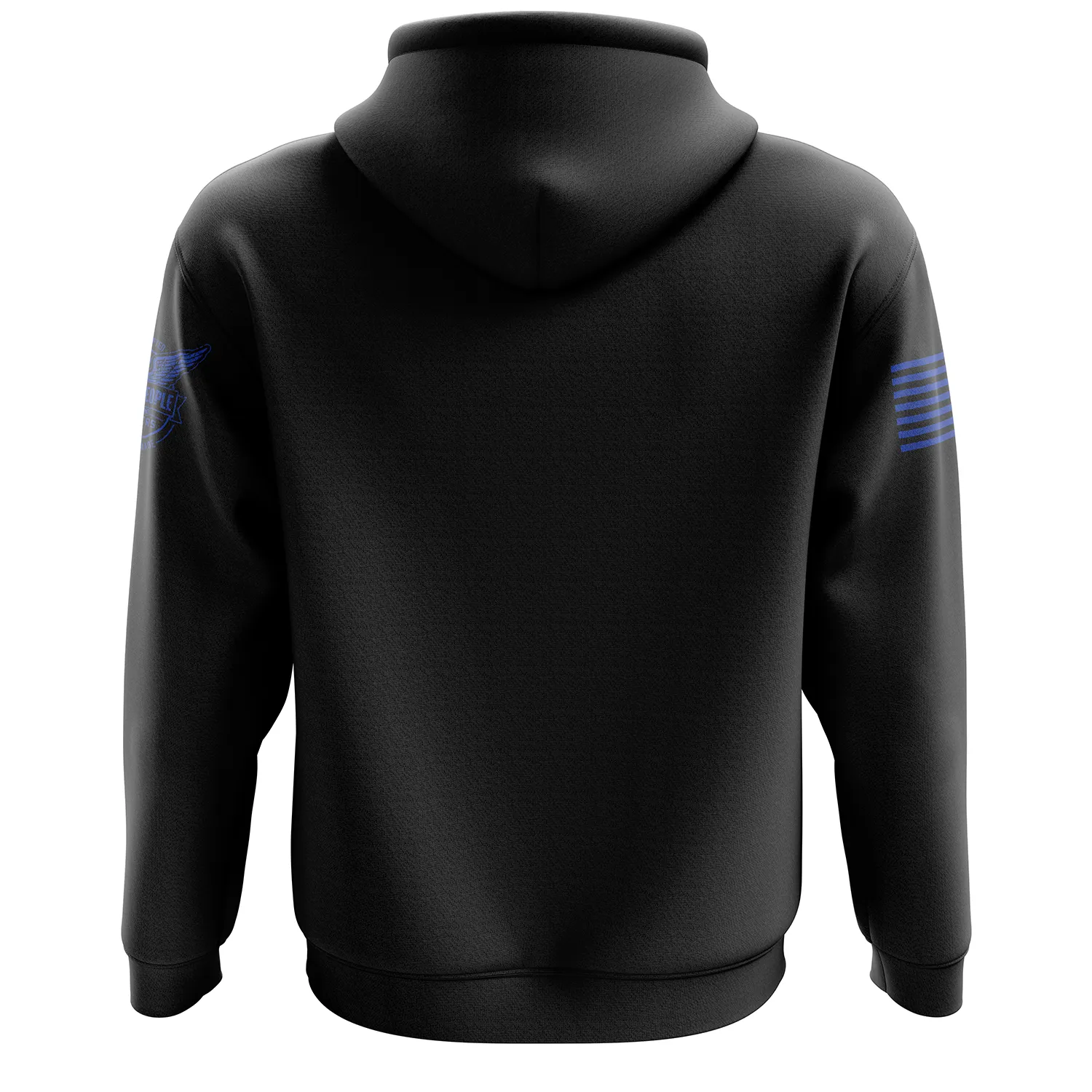 Basic - Black   Blue Hoodie