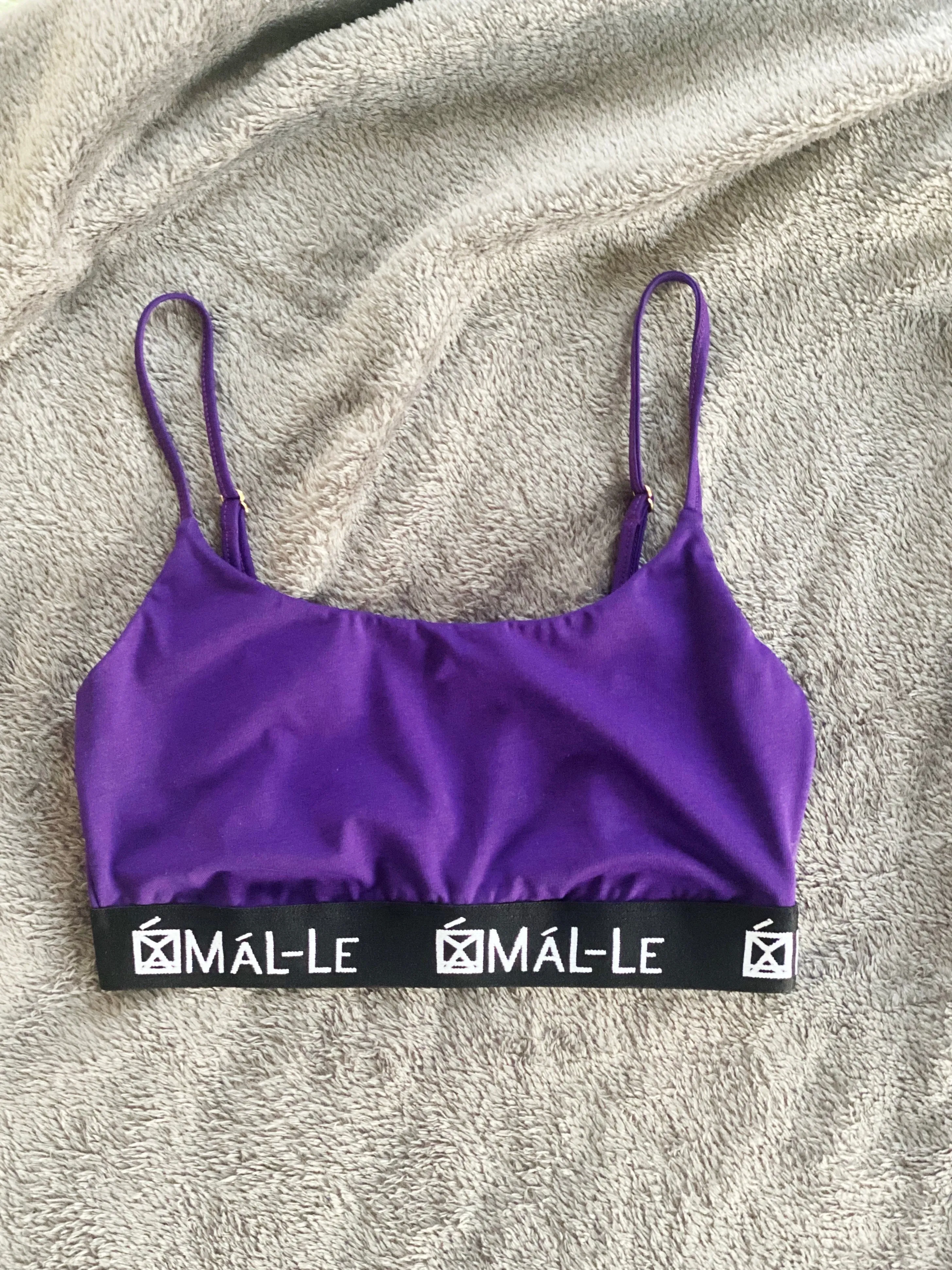 Basic Purple Classic Bra