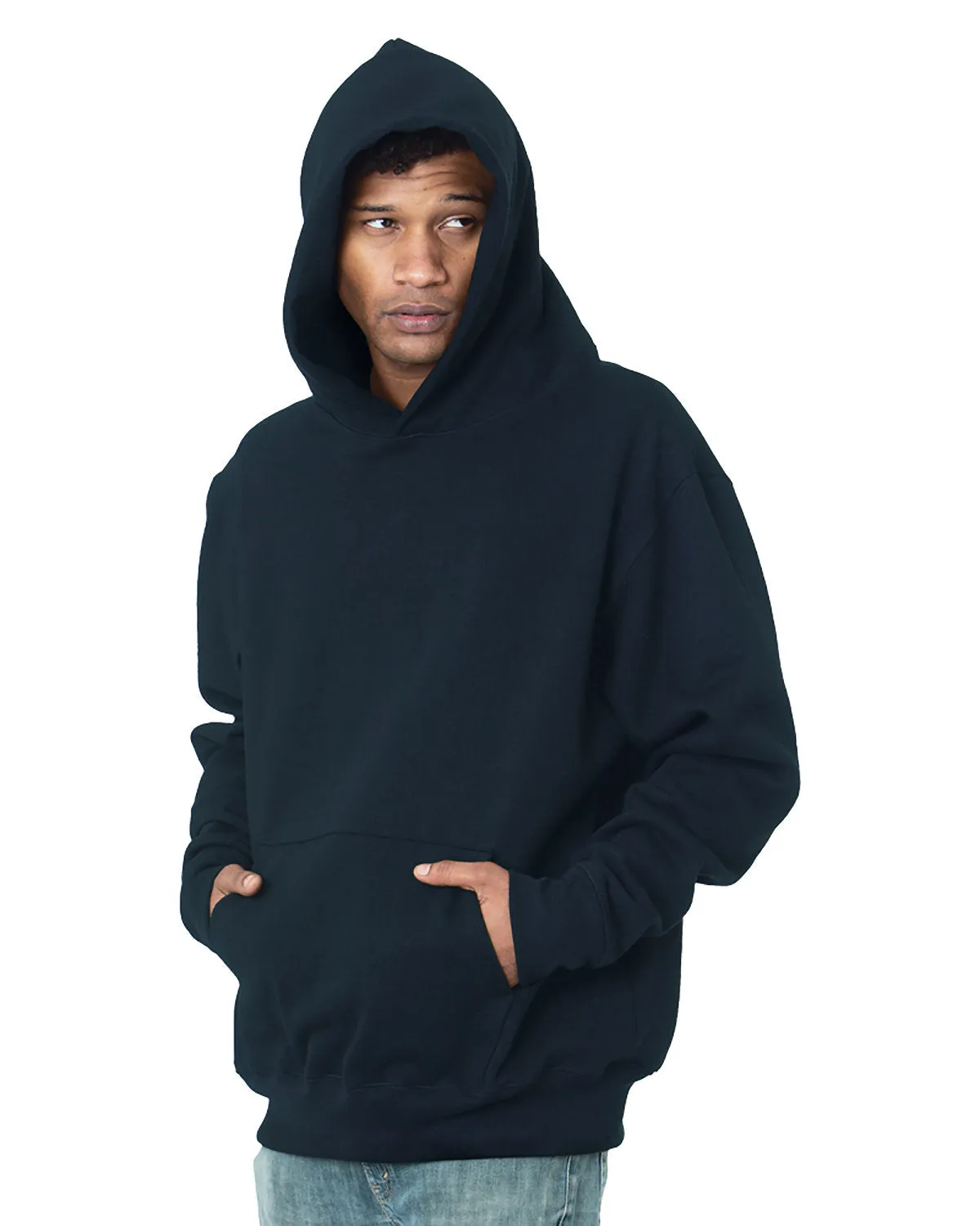 Bayside Adult Super Heavy Hooded Sweatshirt