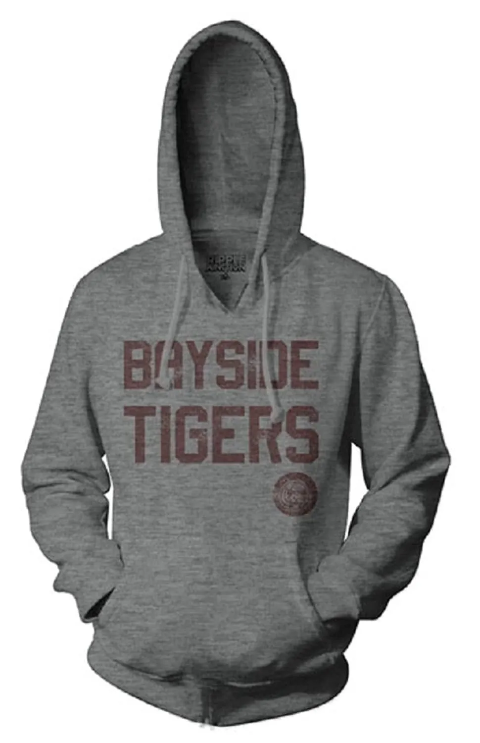 Bayside Tigers Adult Gray Hoodie