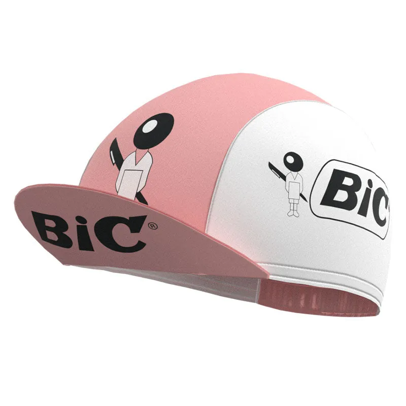 BIC Pink Retro Cycling Cap