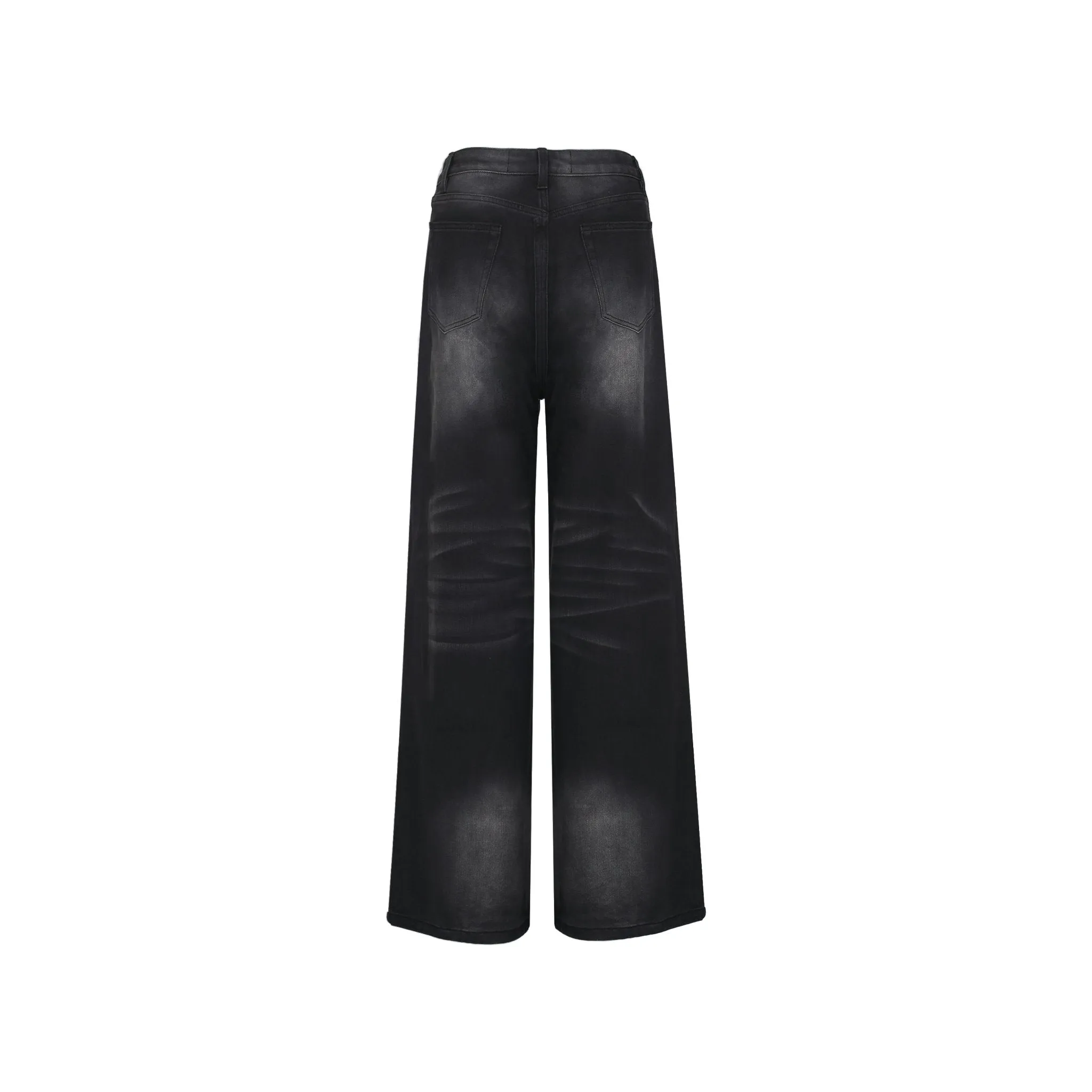 Black Ultra Wide-Leg Jeans