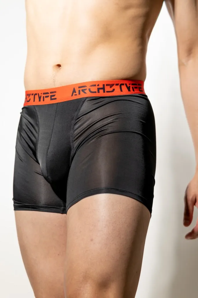 Black/Red Boxer Briefs