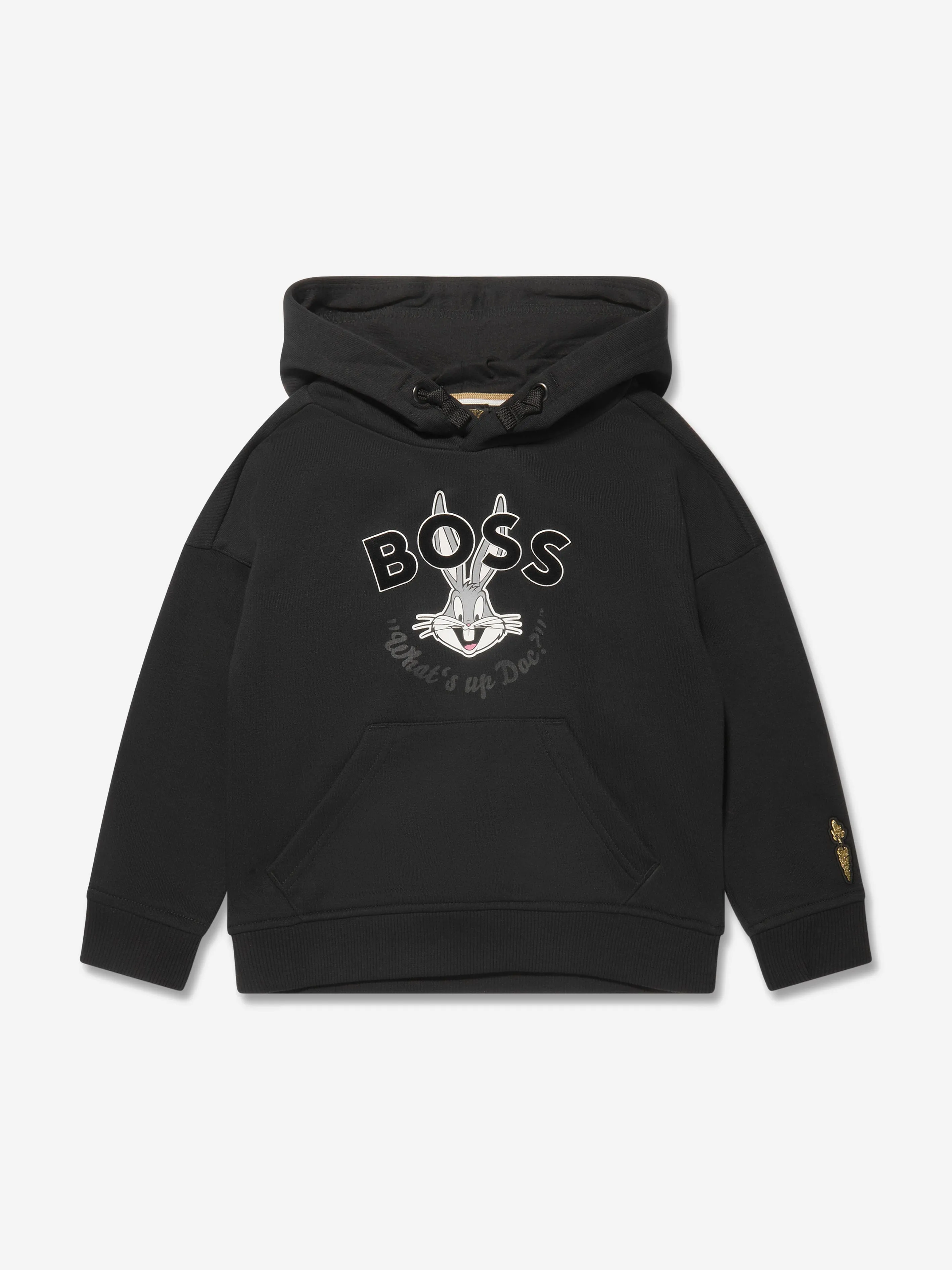 BOSS Boys Bugs Bunny Hoodie In Black