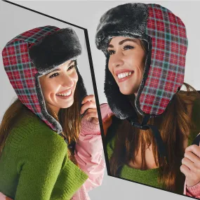 British Columbia Province Canada Tartan Winter Trapper Hat