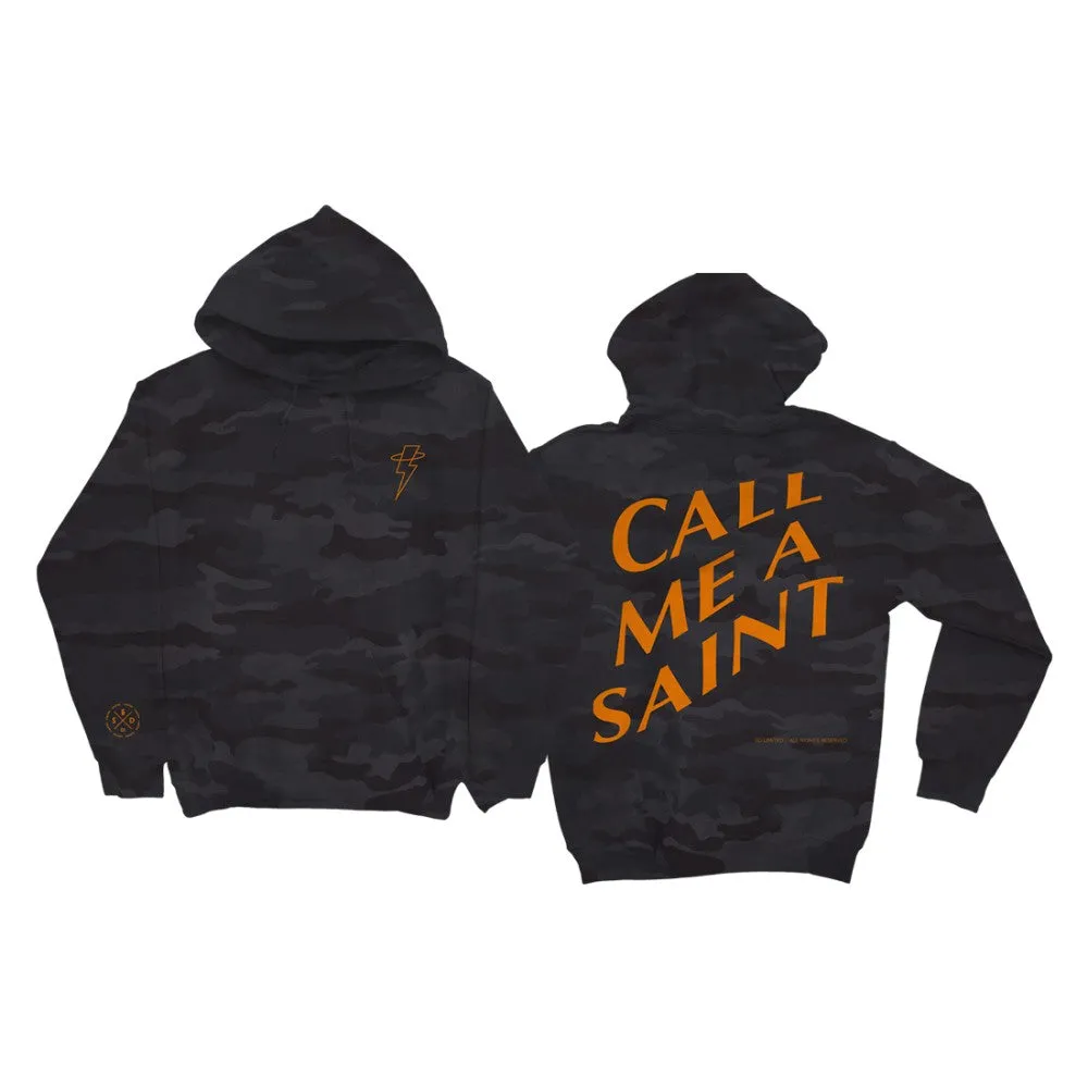 Call Me A Saint Hoodie (Black)