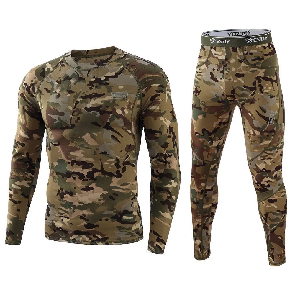 Camo Thermal Underwear Set