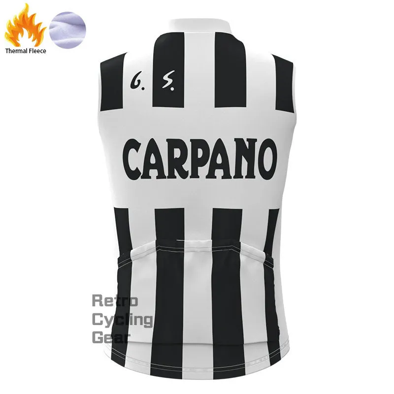 Carpano Fleece Retro Cycling Vest