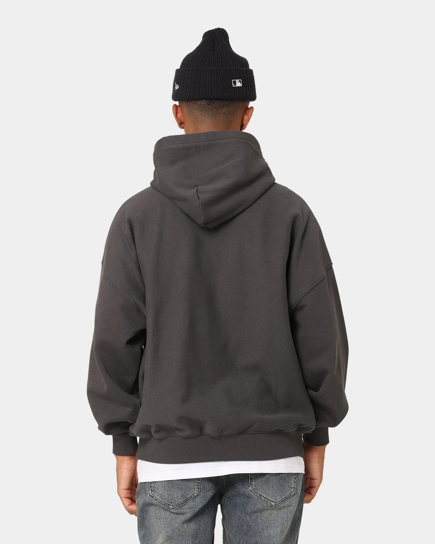 Carre Rose International Oversized Hoodie Coal