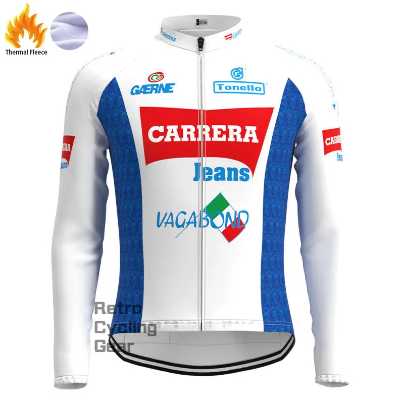 CARRERA Fleece Retro Long Sleeves Jerseys