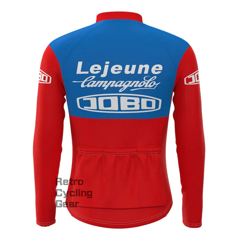 COBO Fleece Retro Long Sleeves Jerseys