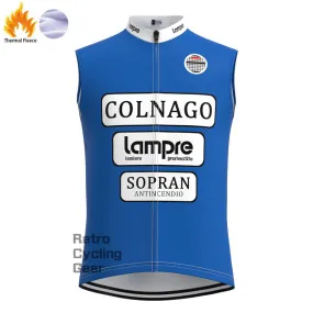 Colnago Fleece Retro Cycling Vest