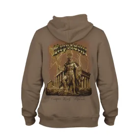 Conquer Thyself Pullover Hoodie [DESERT BROWN] STONE COLLECTION