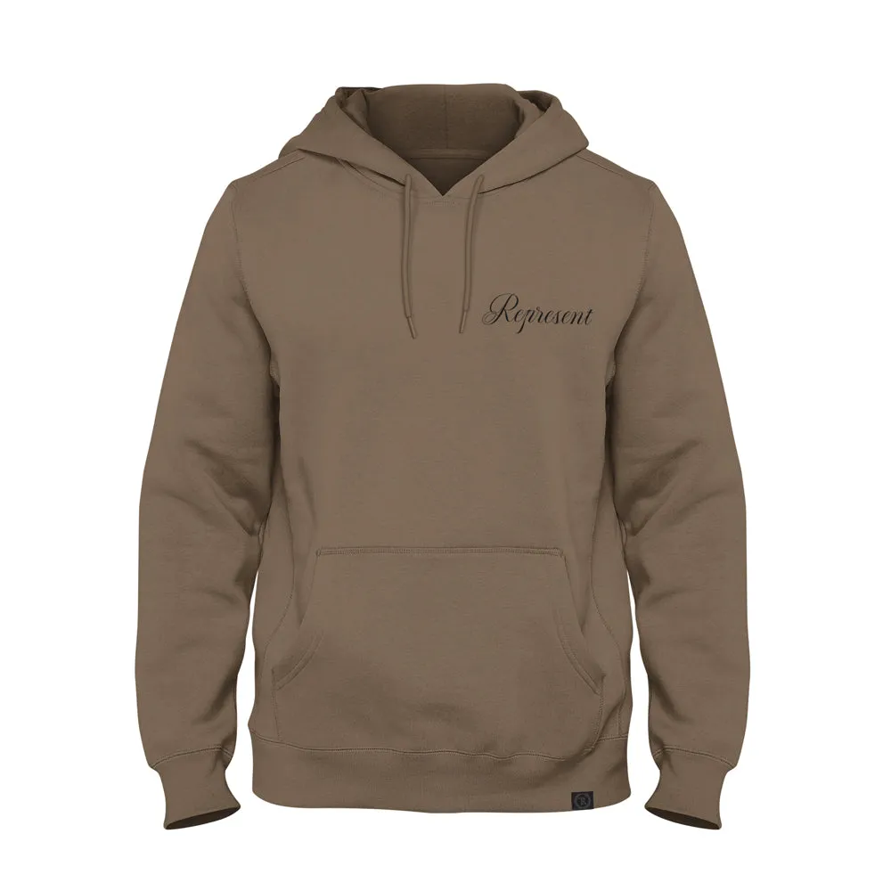 Conquer Thyself Pullover Hoodie [DESERT BROWN] STONE COLLECTION