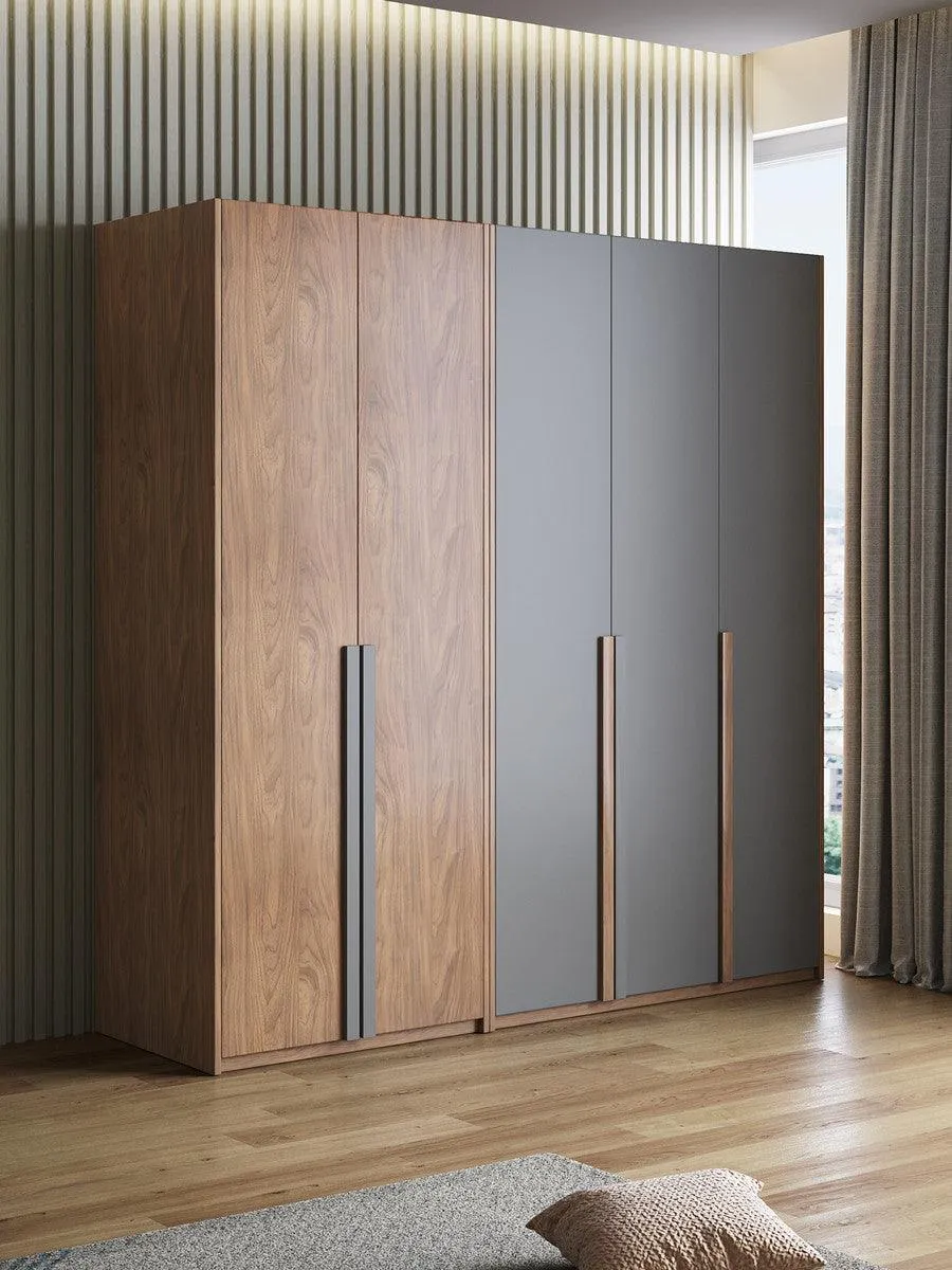 Contemporary Luxury Wardrobe with decoration shelves