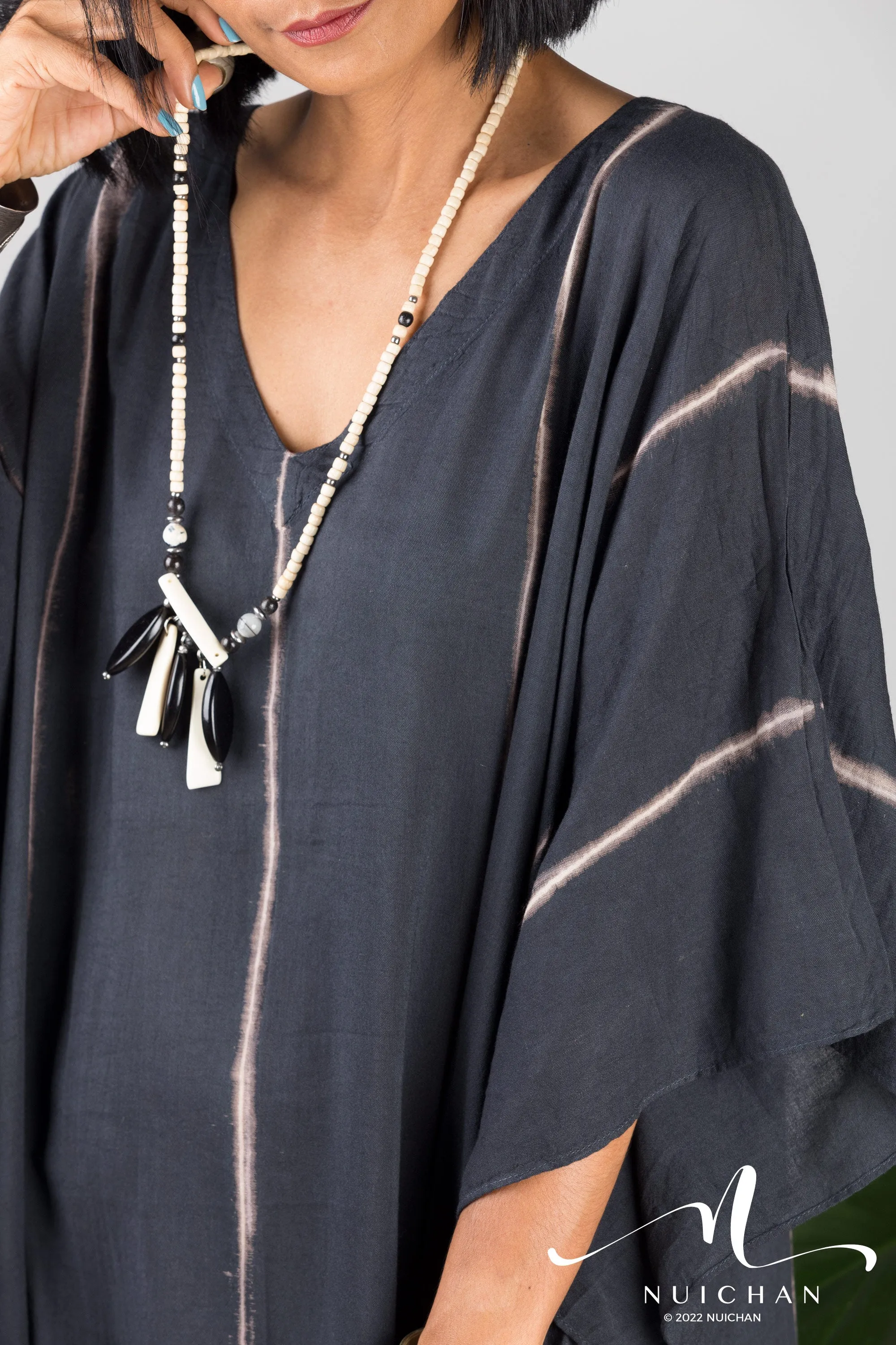 Cotton Tie dye kaftan