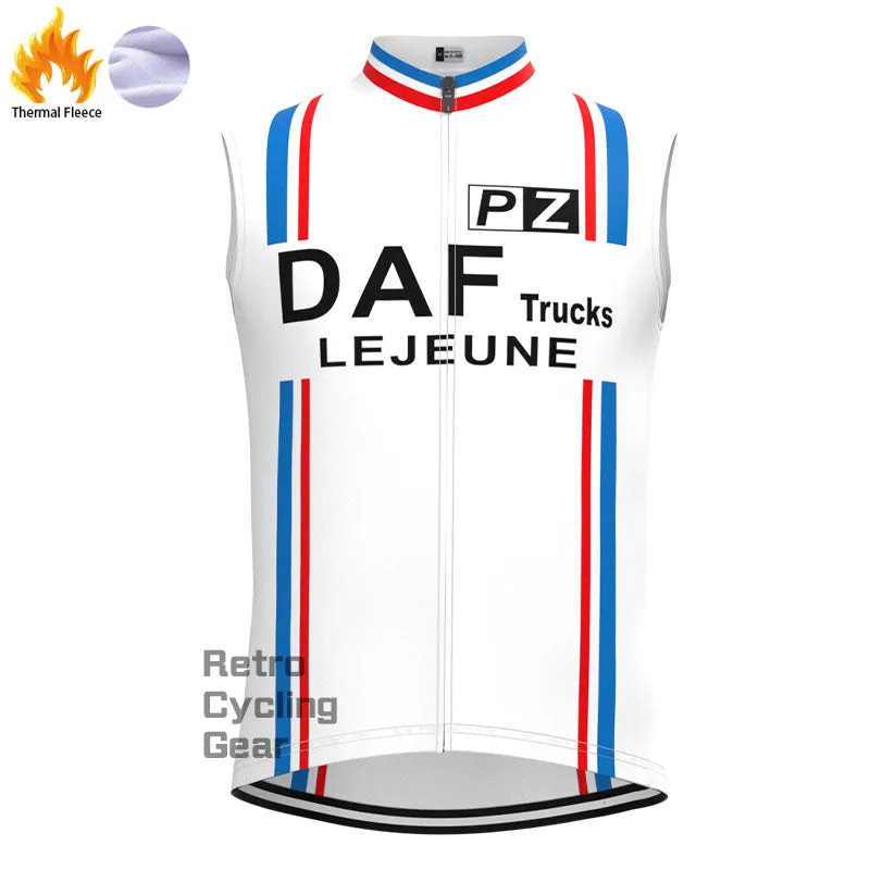 DAF Fleece Retro Cycling Vest