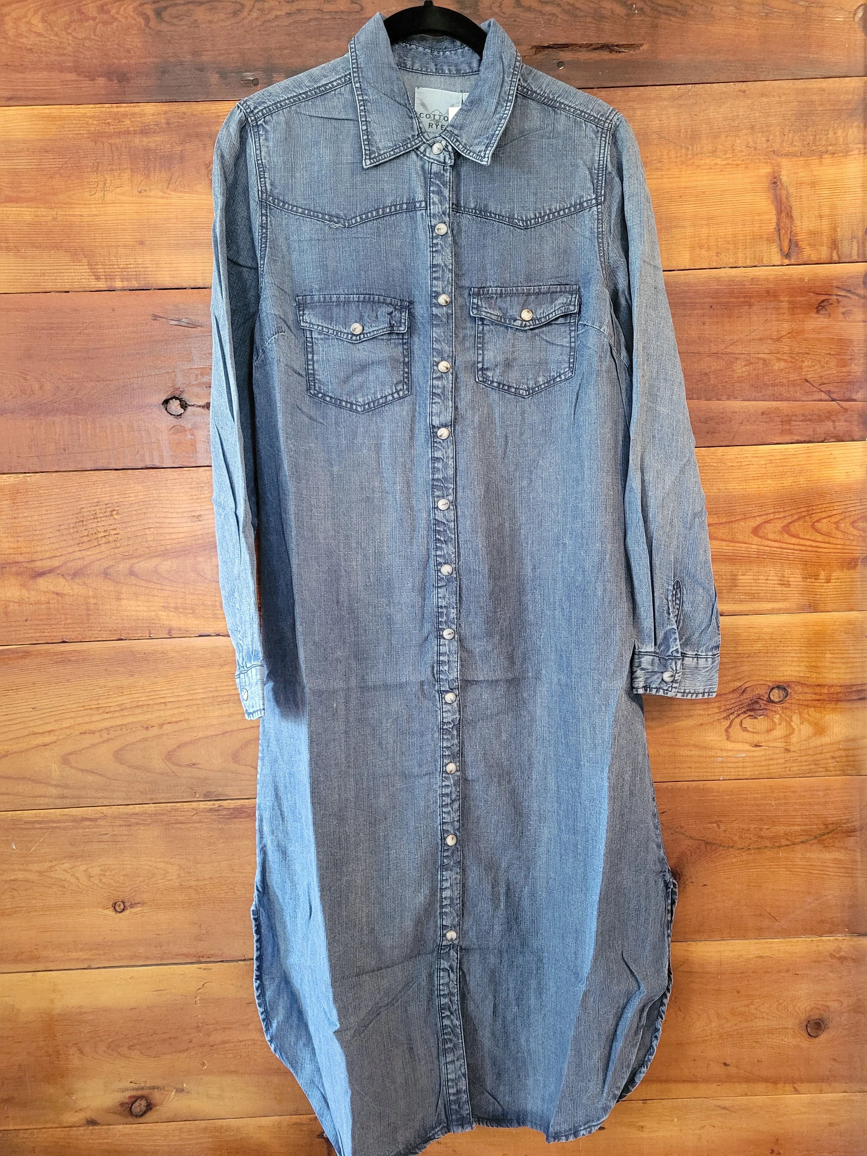 Denim Tencel Dress