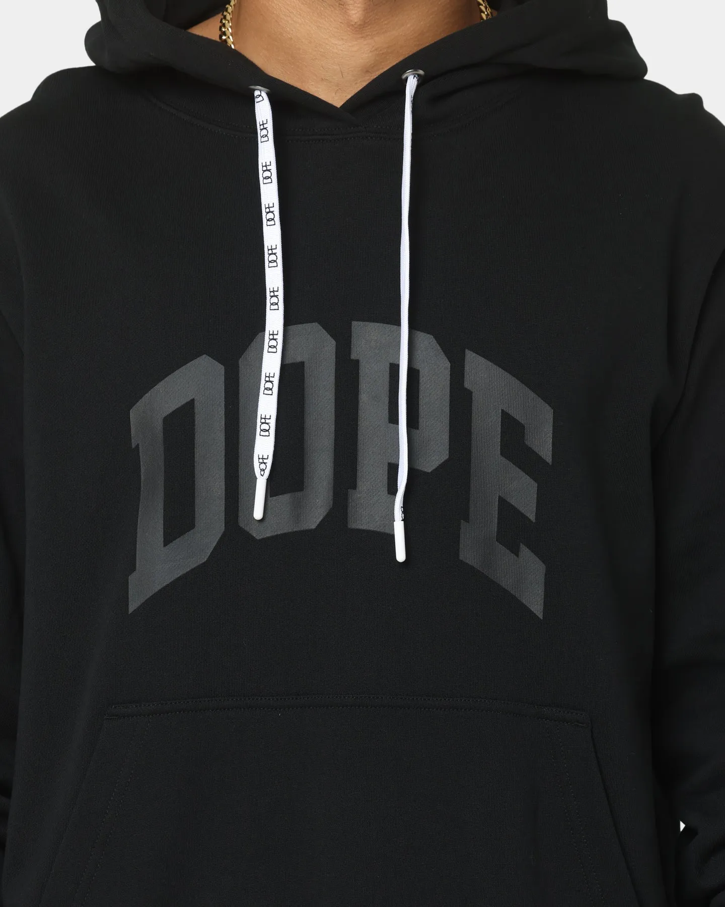 DOPE Varsity Arch Hoodie Black/Black