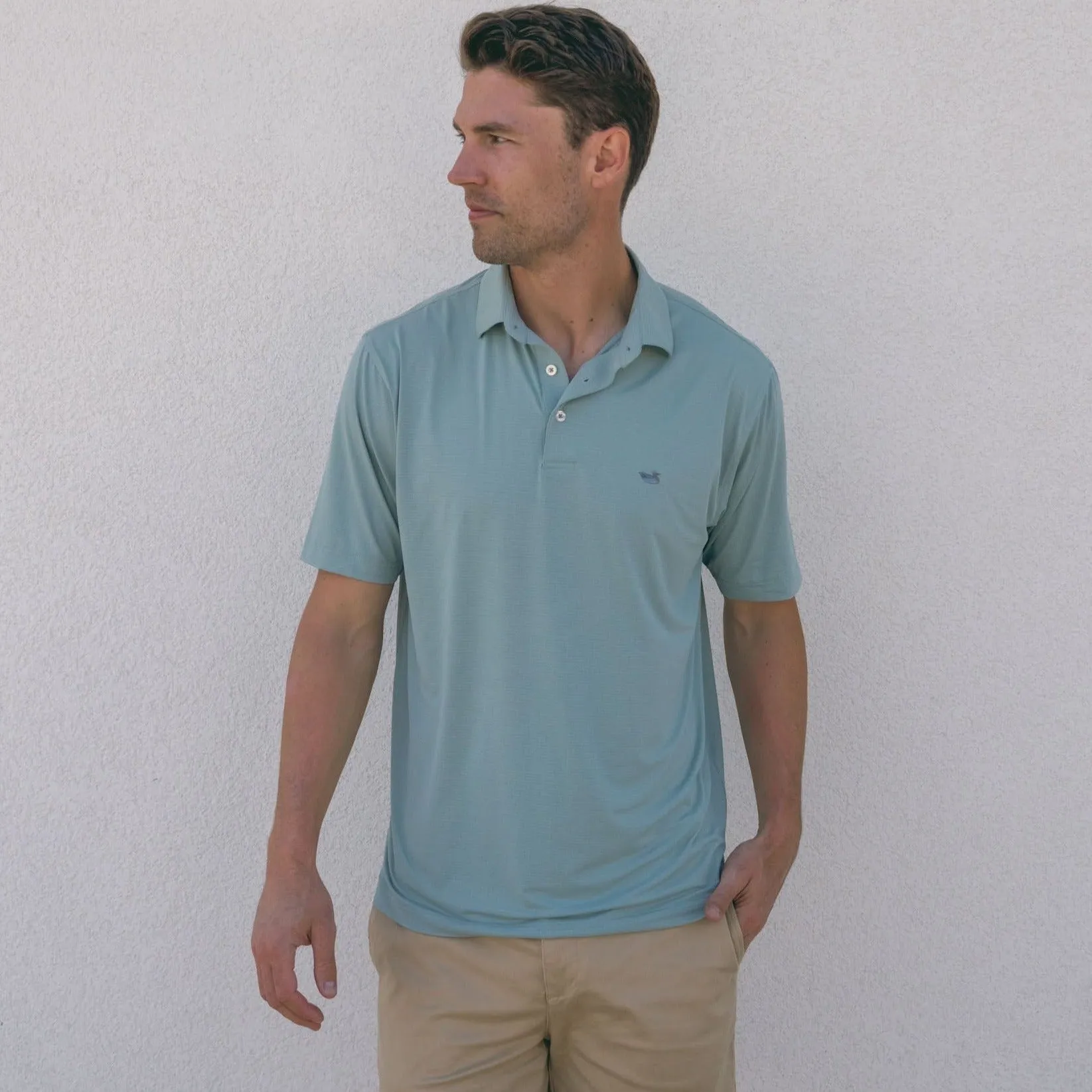 Dunmore Dots Performance Polo