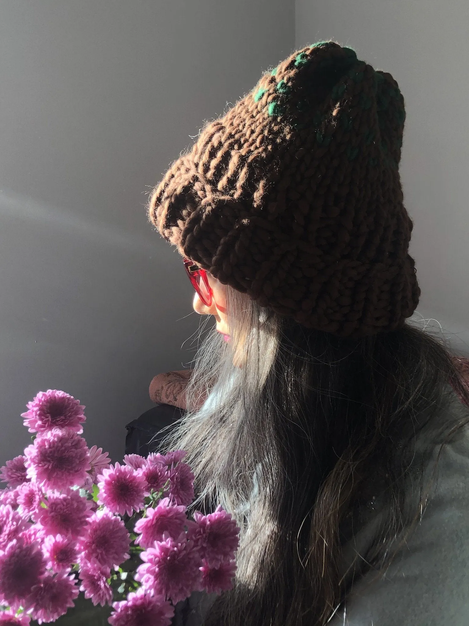 Edelweiss Hat with 2 colors - Merino