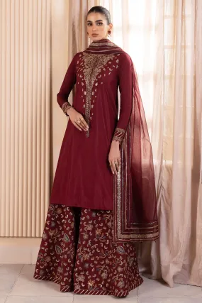 Embroidered Raw Silk UR-7016