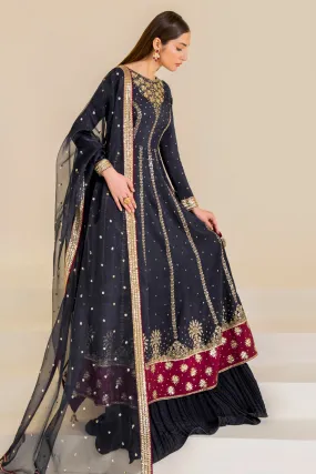 Embroidered Raw Silk UR-7019