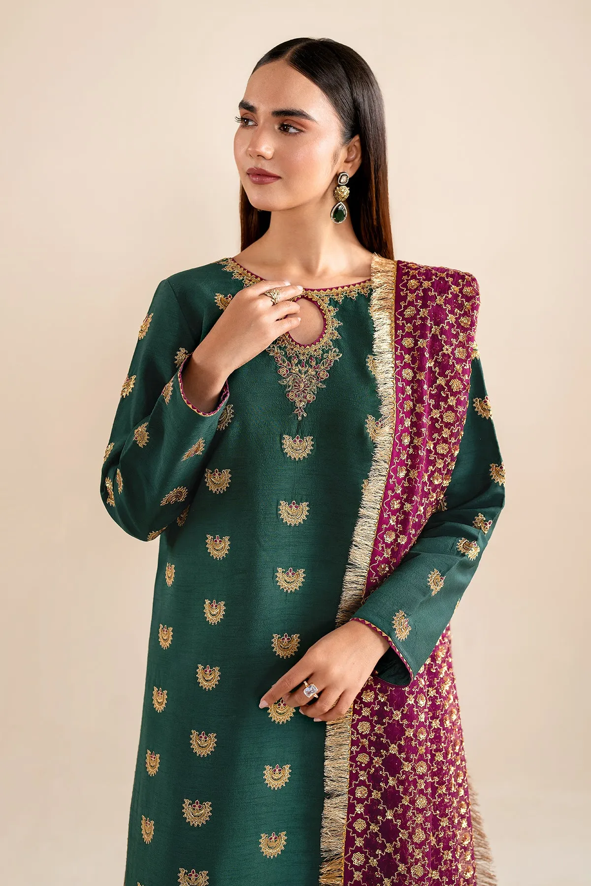 EMBROIDERED SILK UF-614