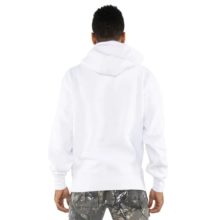 EPTM: WHITE FLEECE HOODIE