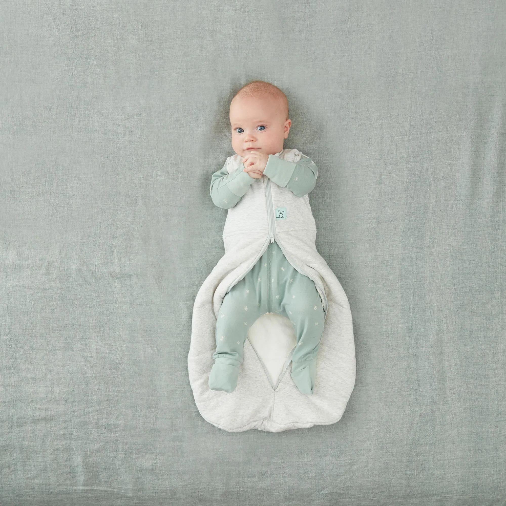 ergoPouch Cocoon Swaddle Bag 2.5 TOG - Grey Marle