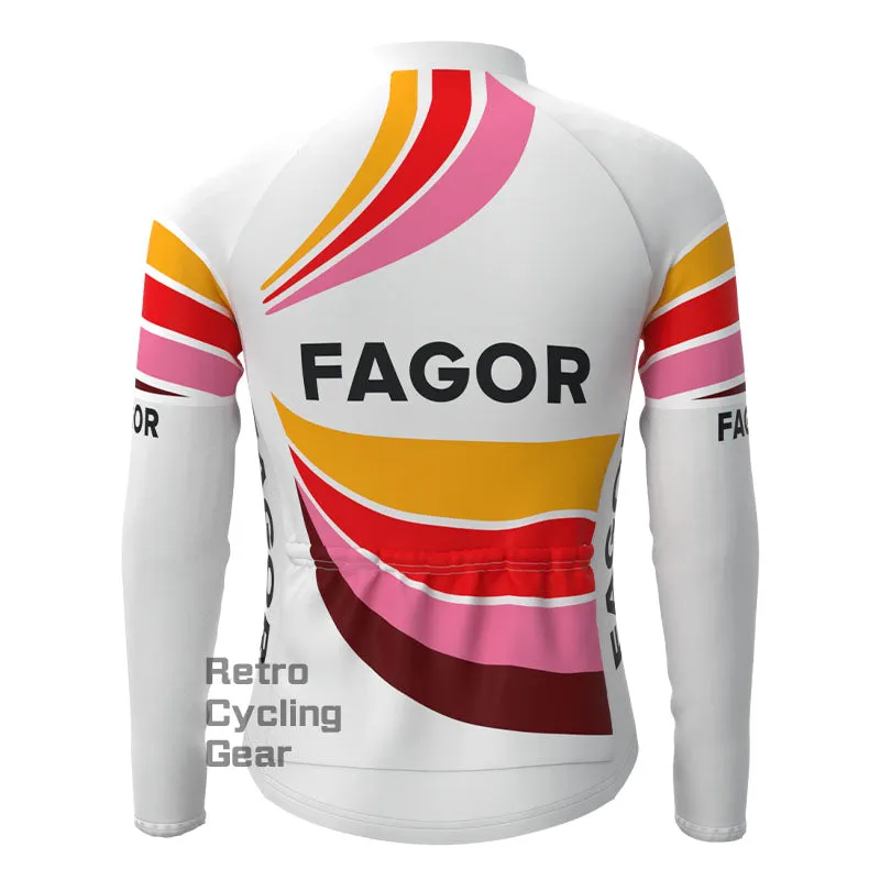 Fagor Fleece Retro Long Sleeves Jerseys