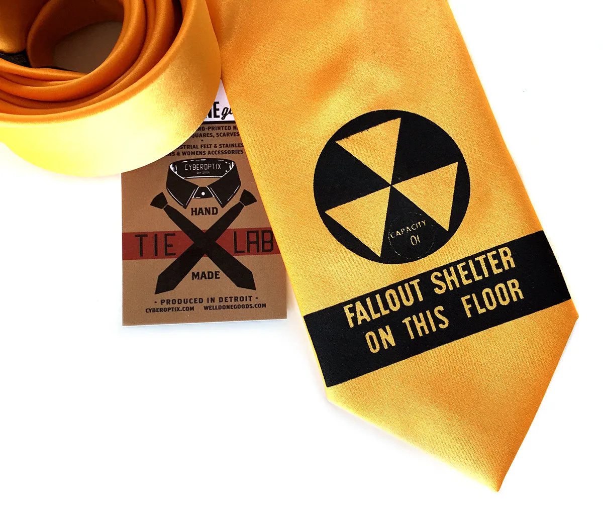 Fallout Shelter Silk Necktie