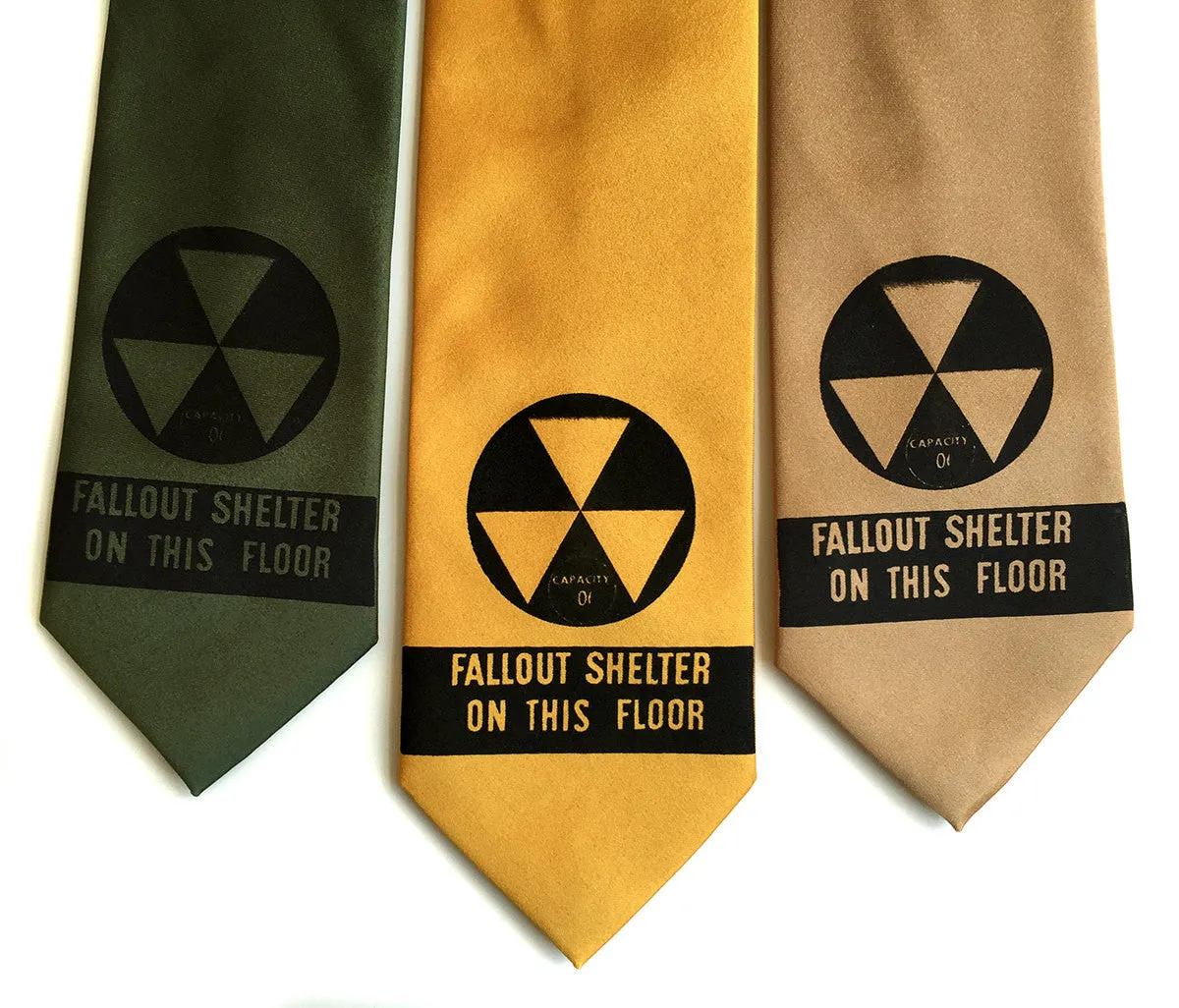 Fallout Shelter Silk Necktie