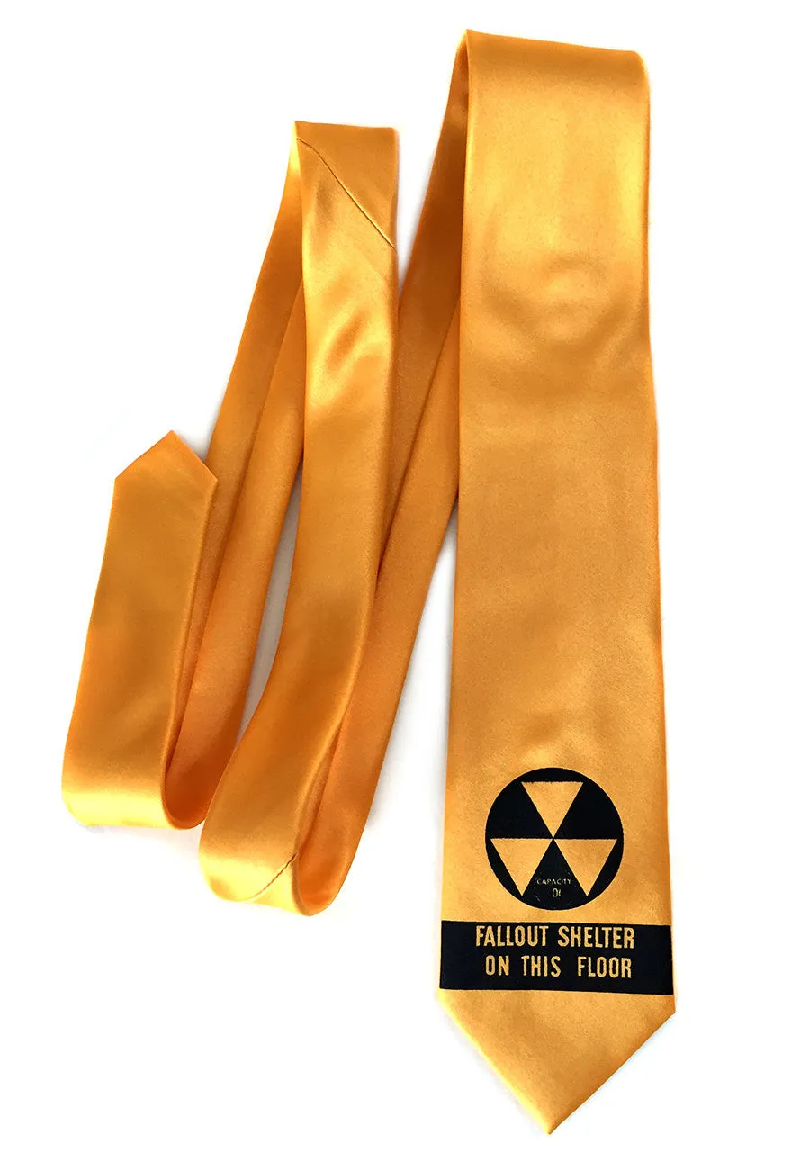 Fallout Shelter Silk Necktie